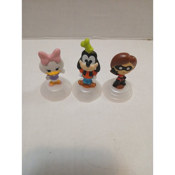 X3 2023 McDONALD'S Disney's 100 Year Anniversary Celebration HAPPY MEAL TOYS Lot - Picture 1 of 5